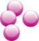Kugeln in Pink - kostenlos png Animiertes GIF