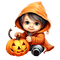 Autumn - Halloween - Baby - GIF animé gratuit