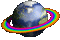 rainbow earth - Darmowy animowany GIF animowany gif