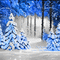 soave background animated winter forest black