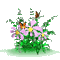 pixel flowers - GIF animé gratuit