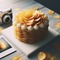 Cake Made out of Potato Chips - png gratuito GIF animata