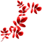 Branch.Leaves.Red - png grátis Gif Animado