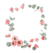 roses frame - nemokama png animuotas GIF