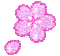Kawaii glitter Sakura emoji - GIF animé gratuit GIF animé