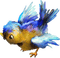 Kaz_Creations Birds Bird Blue-Yellow