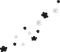White black flowers deco [Basilslament] - 免费PNG 动画 GIF