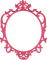 pink frame mirror - zadarmo png animovaný GIF