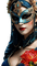 Женщина в маске - png gratuito GIF animata