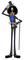 brook from one piece skeleton - δωρεάν png κινούμενο GIF