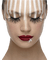 woman femme frau beauty tube human person people face visage gesicht - png gratis GIF animado