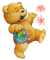 dolceluna spring teddy bear flower pastel