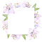 flower frame - darmowe png animowany gif