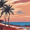 Brown Beach - бесплатно png анимированный гифка