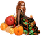 autumn halloween woman kikkapink - nemokama png animuotas GIF