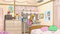 Fille manga dans sa chambre - Gratis animerad GIF animerad GIF