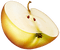 apple slice - png gratis GIF animasi