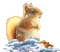 Écureuil.Squirrel.Winter.snow.Victoriabea - Animovaný GIF zadarmo animovaný GIF