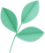 Leaf stitched green - бесплатно png анимированный гифка