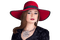 mujer con sombrero by EstrellaCristal - zdarma png animovaný GIF