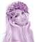 Y.A.M._Summer woman girl purple - Δωρεάν κινούμενο GIF κινούμενο GIF