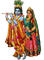Radha Krishna - png gratis GIF animado