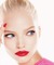 image encre femme visage fashion edited by me - gratis png geanimeerde GIF