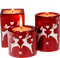 Noël décorations bougies_Christmas decorations candles_tube - PNG gratuit GIF animé