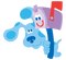Blue and Mailbox - gratis png animerad GIF