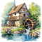 loly33 moulin - kostenlos png Animiertes GIF
