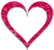 Heart.Frame.Pink - PNG gratuit GIF animé