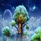 fantasy background by  nataliplus - png gratis GIF animasi