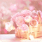 soave background animated flowers pink - GIF animé gratuit GIF animé