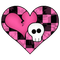 Emo heart - darmowe png animowany gif