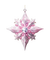 christmas deco star pink rox - kostenlos png Animiertes GIF