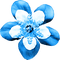 Snowflake.Flower.White.Blue - kostenlos png Animiertes GIF