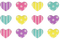 heart stickers - bezmaksas png animēts GIF