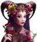 Woman.Fantasy.Multi Colored - KittyKatLuv65 - PNG gratuit GIF animé