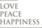 Love peace happiness ❤️ elizamio - zadarmo png animovaný GIF