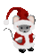 ratoncito navideño - Nemokamas animacinis gif animuotas GIF