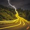 Lightning Road - besplatni png animirani GIF