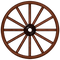 Kaz_Creations Deco Wagon Wheel - PNG gratuit GIF animé