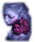 fiolet twarz - darmowe png animowany gif