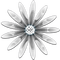 silver-flower-deco-minou52 - PNG gratuit GIF animé