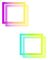 ✶ Square Frame {by Merishy} ✶ - PNG gratuit GIF animé