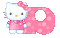 Hello Kitty Alphabet #4 (Eklablog) - Darmowy animowany GIF animowany gif