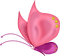 kikkapink deco scrap pink butterfly - png gratis GIF animasi