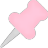 pink pin - png gratis GIF animasi