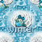 winter hiver fond background snow neige gif blue - Zdarma animovaný GIF animovaný GIF