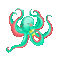 Party Octopus - Δωρεάν κινούμενο GIF κινούμενο GIF
